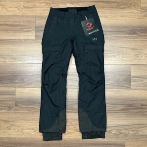 NEW Mammut Cruise HS Thermo Pants Ski Pants in Black Size 8